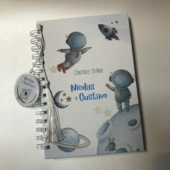 Caderno Controle da Rotina do Bebê Semestral