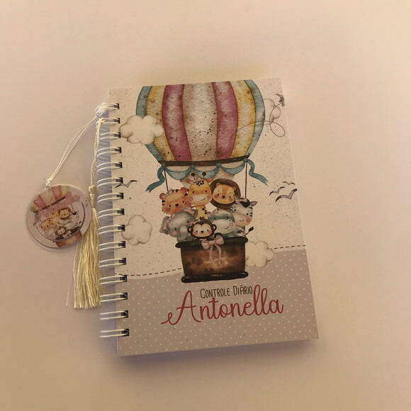 Caderno Controle da Rotina do Bebê Semestral