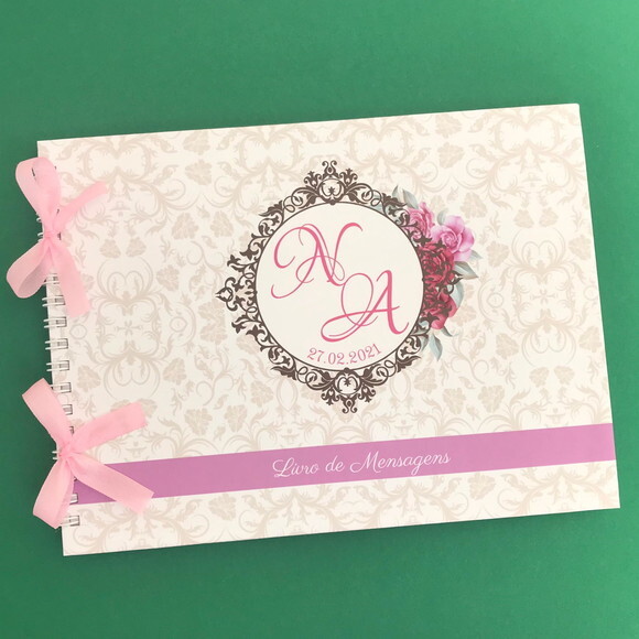 Caderno de Mensagens Casamento