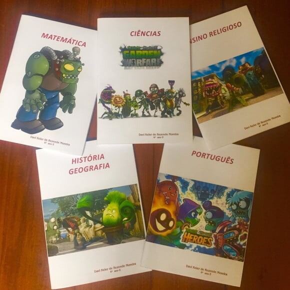 Caderno Escolar com Foto