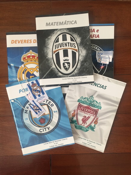 Caderno Escolar Personalizado