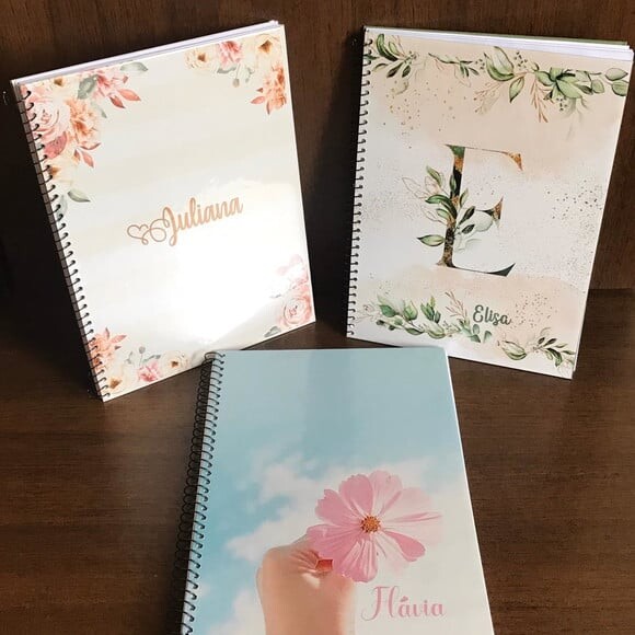 Caderno Espiral Personalizado