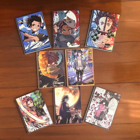 Caderno Kimetsu no Yaiba