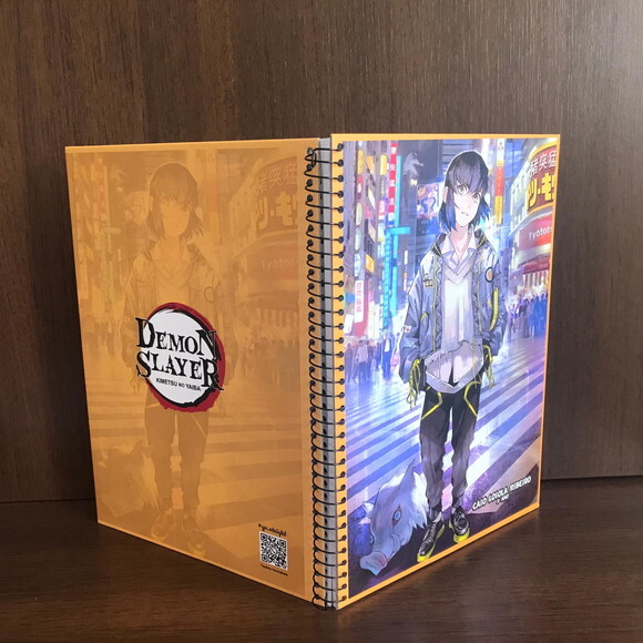 Caderno Kimetsu no Yaiba