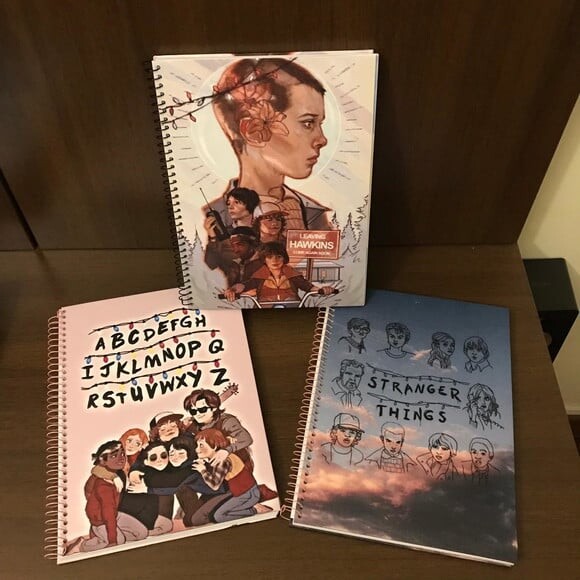 Caderno Stranger Things