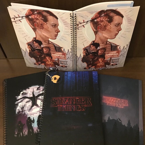 Caderno Stranger Things