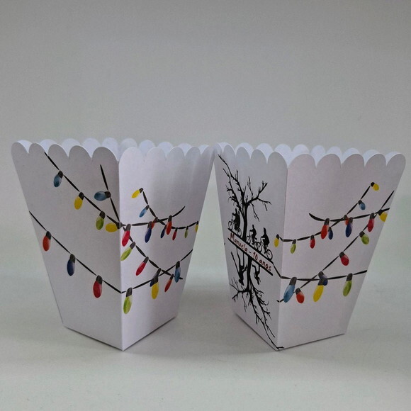 Caixa Cachepot Personalizada Festa Stranger Things