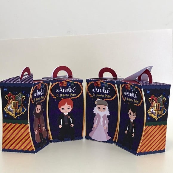 Caixa com Alça Harry Potter