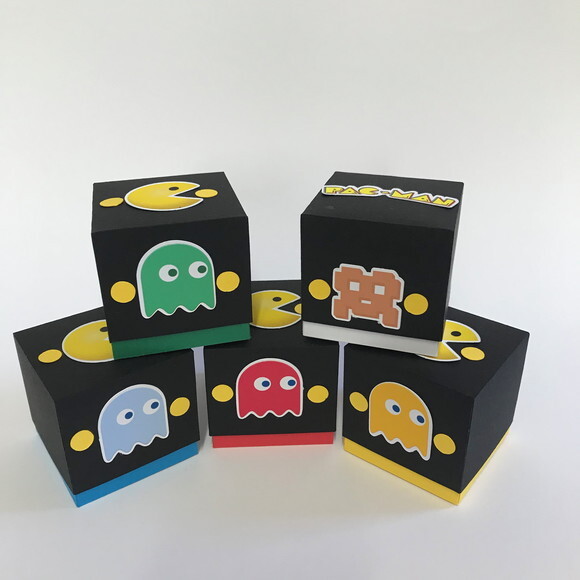 Caixa Cubo Pacman - Kit 20 Unidades