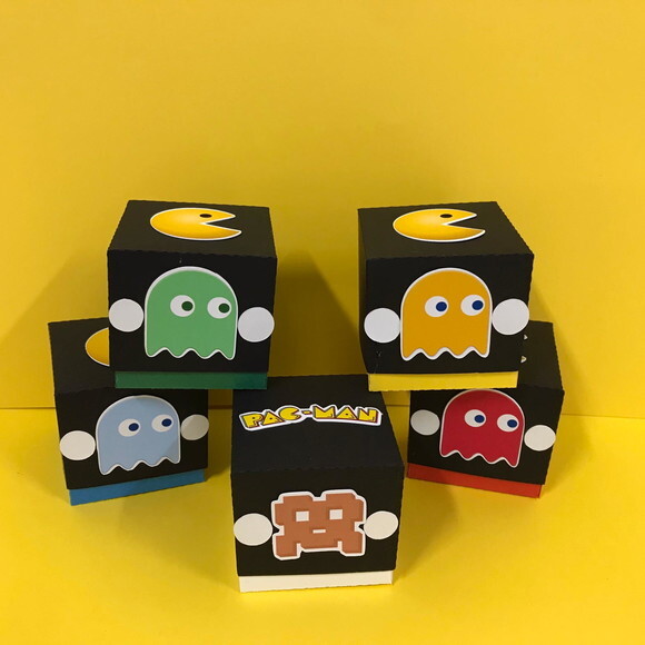Caixa Cubo Pacman - Kit 20 Unidades
