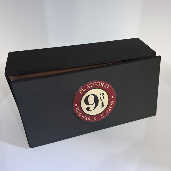 Caixa de mdf Plataforma 9 3/4 Harry Potter