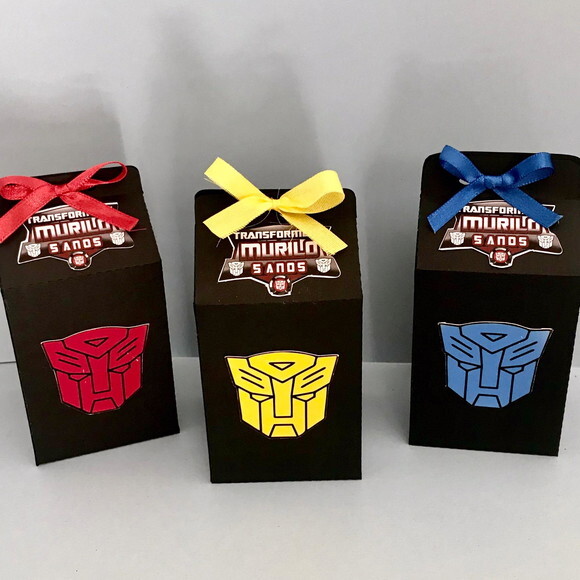 Caixa Milk Transformers - Kit 20unidades