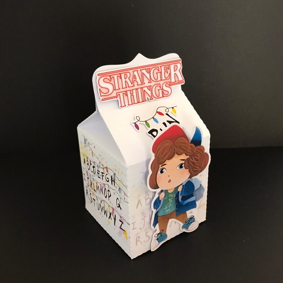 Caixa Mini Milk Stranger Things Modelo 2
