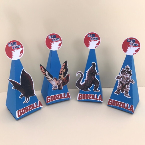 Caixa Pirâmide Godzilla