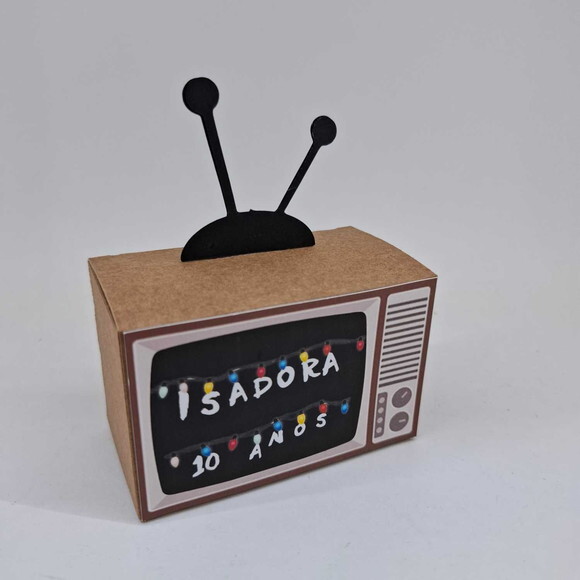 Caixa Tv Stranger Things - Kit 12u