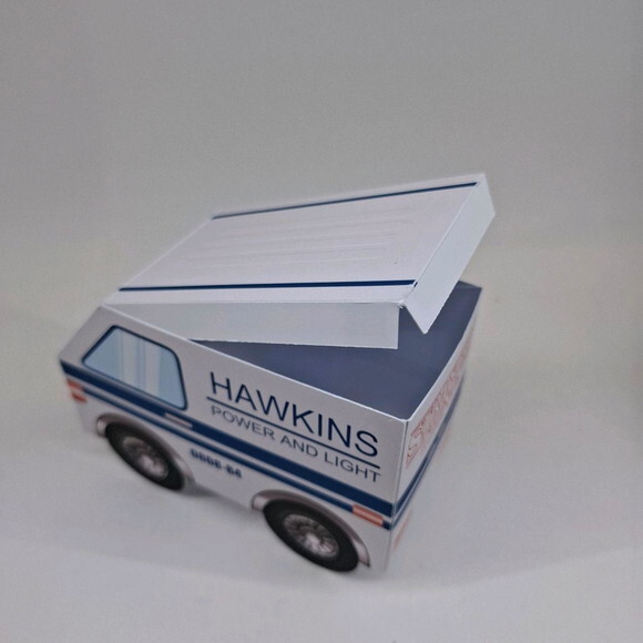 Caixa Van Stranger Things com Tampa - Kit 10 Unidades