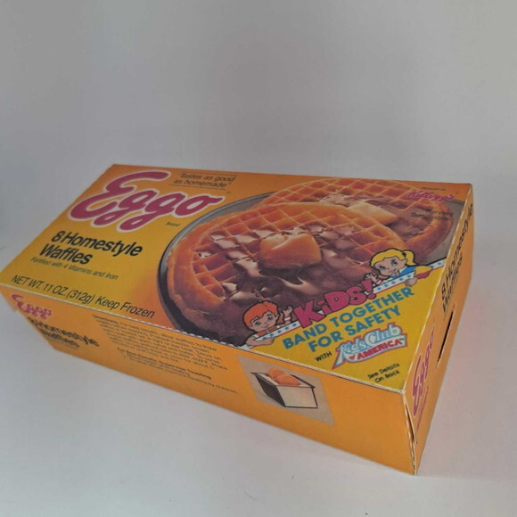 Caixa Waffles Eggo Stranger Things Grande - Unidade