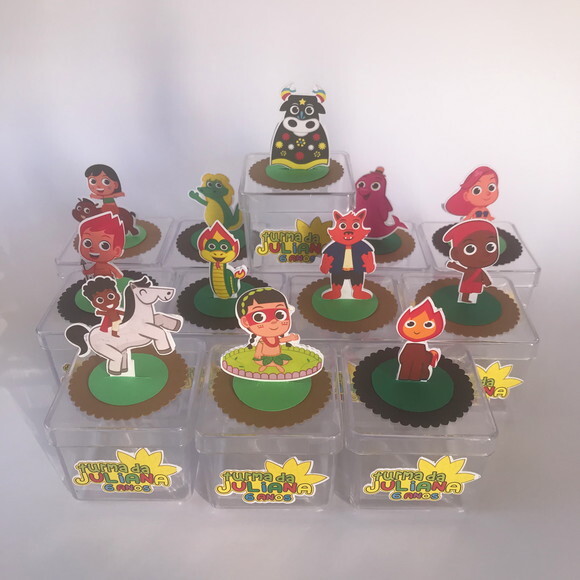 Caixinha 3d Turma do Folclore