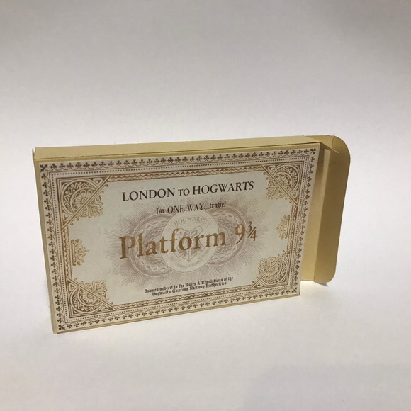 Caixinha Kit Kat Harry Potter Ingresso Plataforma