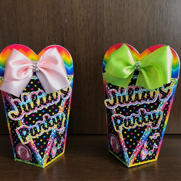 Caixinha Neon Party - Kit 20 Unidades