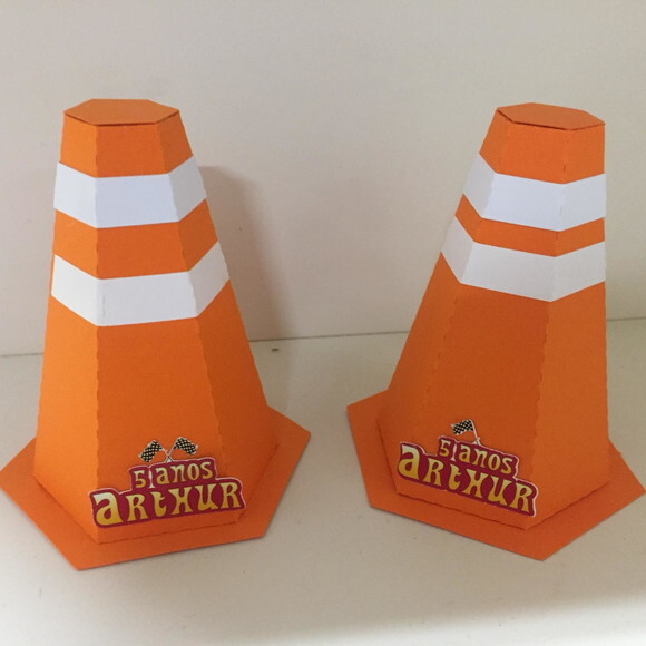 Cone de Trânsito Hotwheels Carros