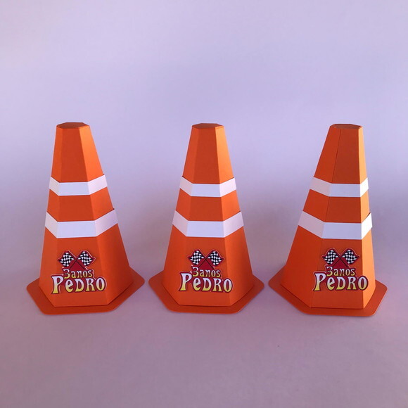 Cone de Trânsito Hotwheels Carros