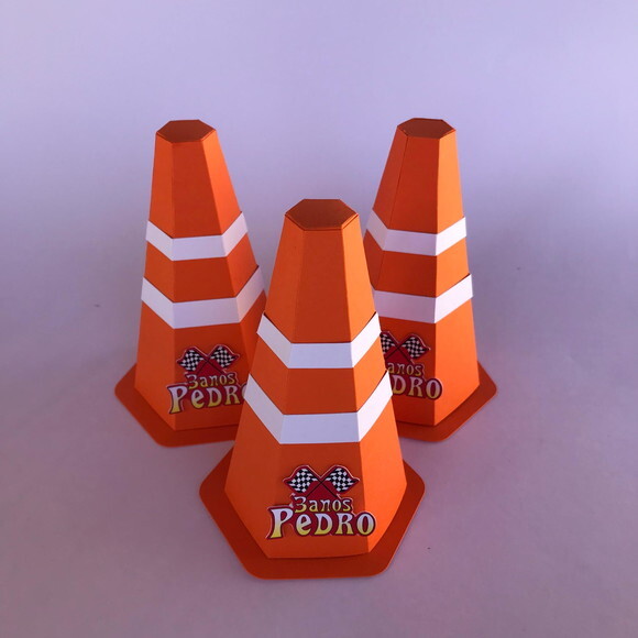 Cone de Trânsito Hotwheels Carros
