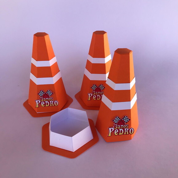 Cone de Trânsito Hotwheels Carros