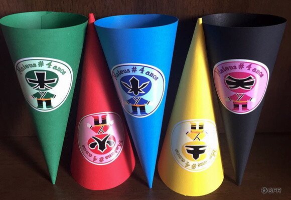 Cone Power Rangers