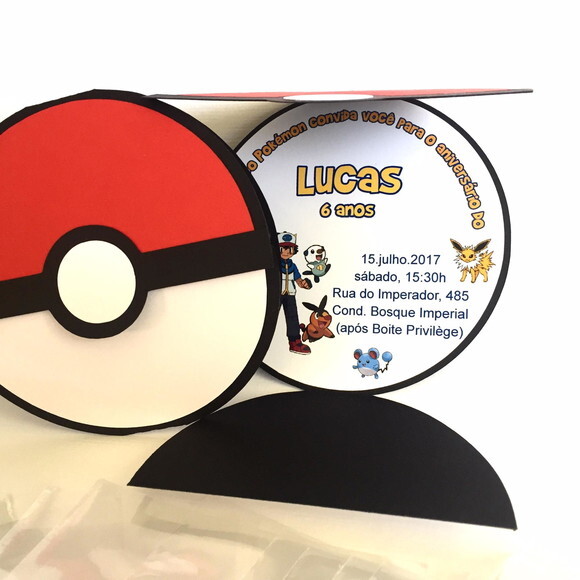 Convite Pokebola