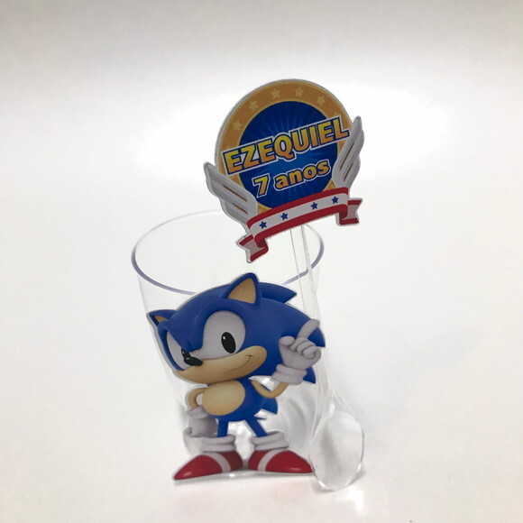Copinho de Brigadeiro com Colherzinha Sonic