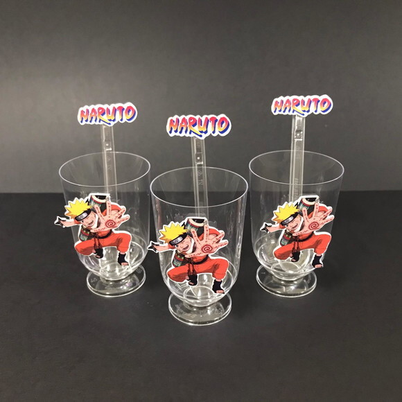 Copinho de Brigadeiro Personalizado Naruto