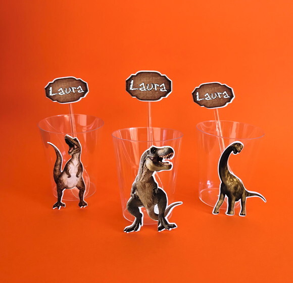 Copinho e Colherzinha Dinossauro