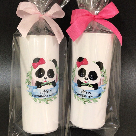 Copo Panda - Kit 70 Unidades