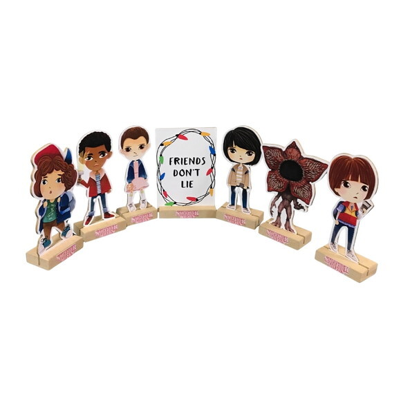 Display de Mesa Decoração Festa Stranger Things mdf