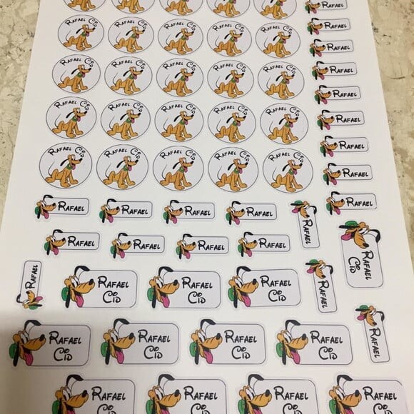 Etiquetas Plásticas Laváveis