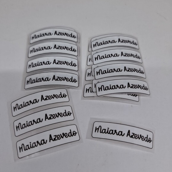 Etiquetas Termocolantes para Roupas - Kit