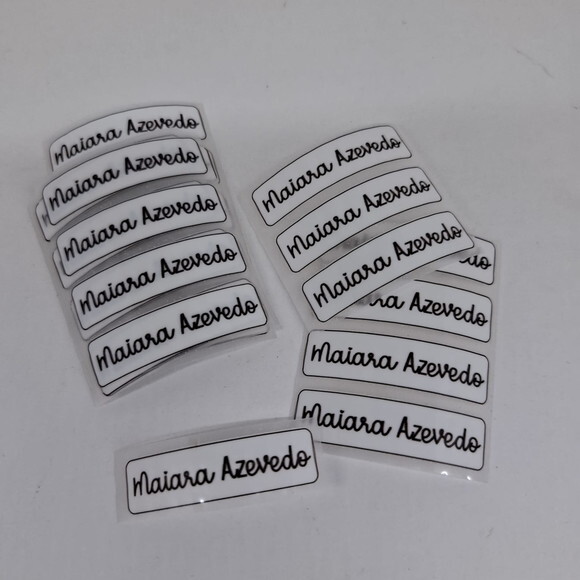 Etiquetas Termocolantes para Roupas - Kit