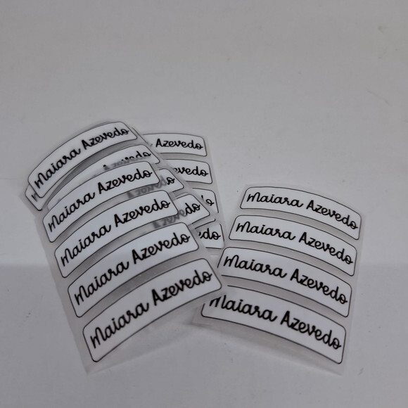 Etiquetas Termocolantes para Roupas - Kit
