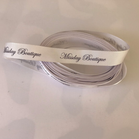 Fita Gorgurão 16mm Personalizada - 10 Metros