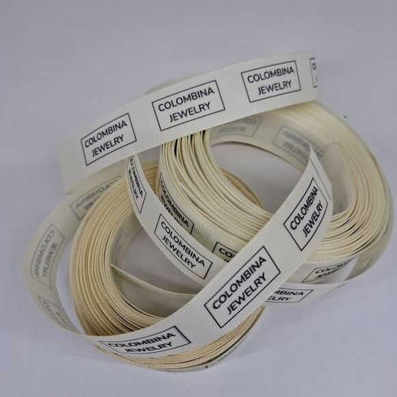 Fita Gorgurão 22mm Personalizada - 10 Metros