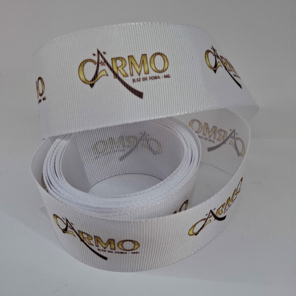 Fita Gorgurão 38mm Personalizada - 10 Metros