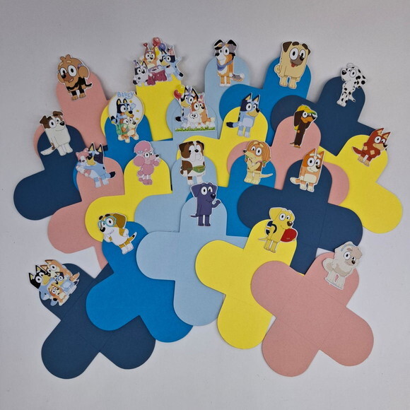 Forminha Bluey - Kit 100unidades