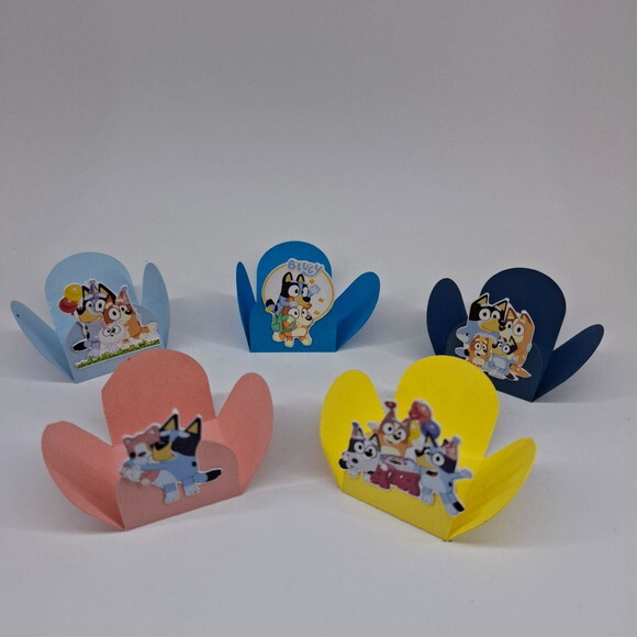 Forminha Bluey - Kit 100unidades