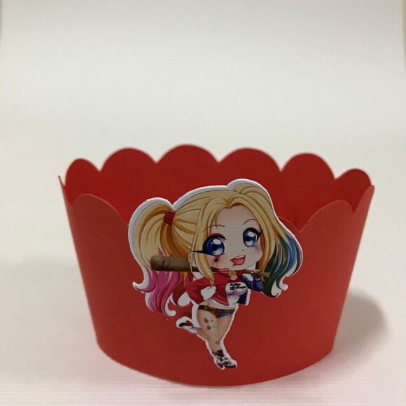 Forminha Cupcake Arlequina