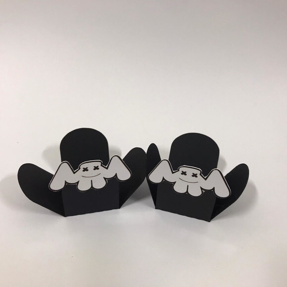Forminha Dj Marshmello - Kit 50unidades