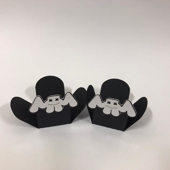 Forminha Dj Marshmello - Kit 50unidades
