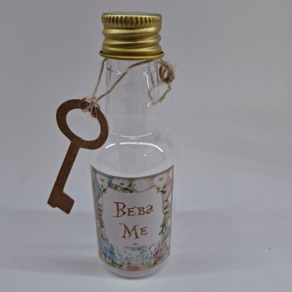 Frasco Poções Beba Me Drink Me Alice no País das Maravilhas