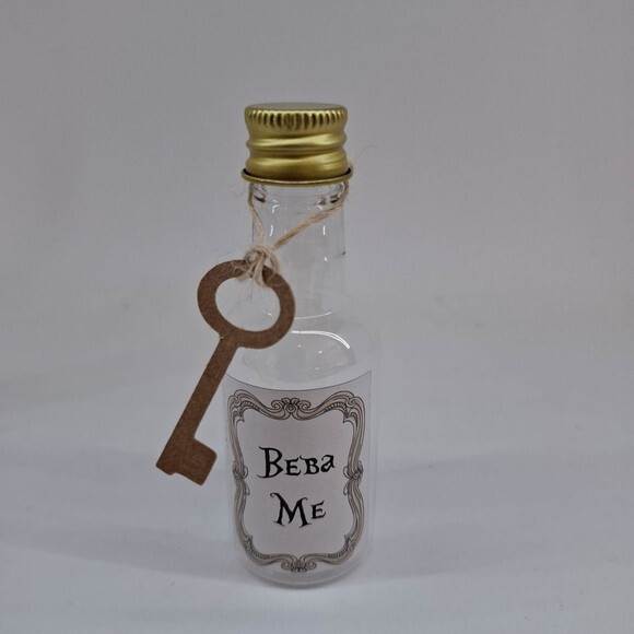 Frasco Poções Beba Me Drink Me Alice no País das Maravilhas
