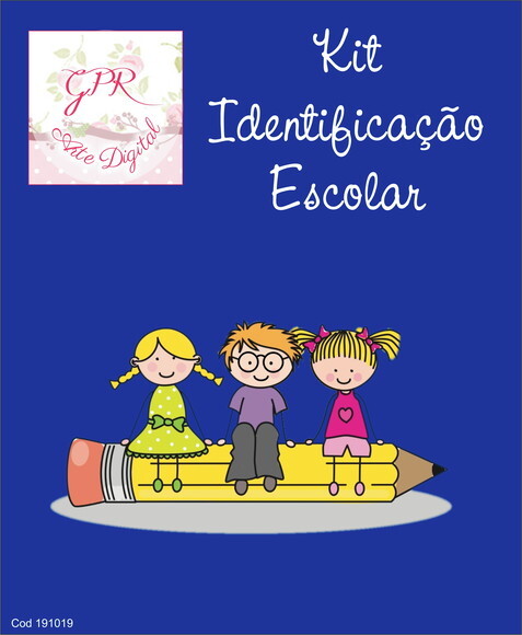 Kit Identificação Escolar